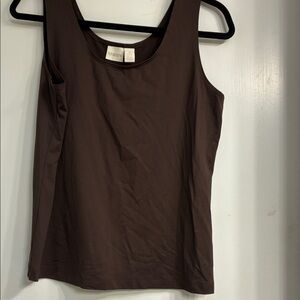 Chico’s Chocolate Brown Layering Tank
